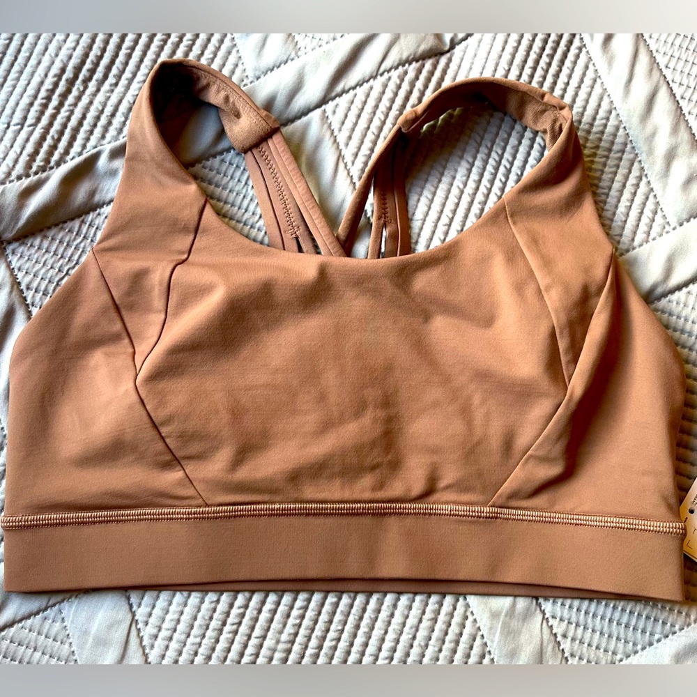 lululemon Free To Be Elevated bra - size 10 - color brown/cocoa - brand new!